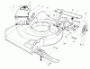 Toro 16401 - Side Discharge Mower, 1994 (4900001-4999999) Ersatzteile HOUSING ASSEMBLY