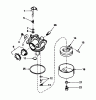 Toro 16575 - Lawnmower, 1988 (8012679-8999999) Ersatzteile CARBURETOR NO. 632098