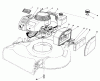 Toro 16585 - Lawnmower, 1986 (6000001-6999999) Ersatzteile ENGINE ASSEMBLY (USED ON UNITS WITH SERIAL NO. 6002074 & UP)