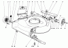 Toro 16585 - Lawnmower, 1987 (7000001-7999999) Ersatzteile HOUSING ASSEMBLY