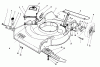 Toro 16585 - Lawnmower, 1991 (1000001-1999999) Ersatzteile HOUSING ASSEMBLY