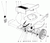 Toro 16756 - Lawnmower, 1978 (8000001-8999999) Ersatzteile FRONT WHEEL AND PIVOT ARM ASSEMBLY