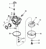Toro 16775 - Lawnmower, 1989 (9000001-9999999) Ersatzteile CARBURETOR NO. 632098