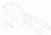 Toro 79355 - 48" Snow/Dozer Blade, 5xi Garden Tractor, 2004 (240000001-240999999) Pièces détachées MOUNTING ASSEMBLY