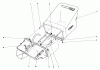 Toro 16880 - Lawnmower, 1981 (1000001-1999999) Ersatzteile GRASS CATCHER ASSEMBLY NO. 11-0269 (MODEL NO. 16880 & 16890)