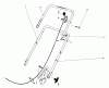 Toro 16880 - Lawnmower, 1981 (1000001-1999999) Ersatzteile HANDLE ASSEMBLY (MODEL NO. 16880)