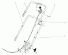 Toro 16890 - Lawnmower, 1982 (2000001-2999999) Ersatzteile HANDLE ASSEMBLY (MODEL NO. 16880)