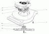 Toro 16930 - Lawnmower, 1980 (0000001-0999999) Ersatzteile ENGINE ASSEMBLY (MODEL NO. 16930)