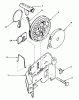 Toro 18017 - Lawnmower, 1978 (8000001-8999999) Ersatzteile REWIND STARTER NO. 590531