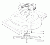 Toro 18017 - Lawnmower, 1979 (9000001-9999999) Ersatzteile ENGINE ASSEMBLY