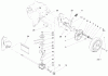 Toro 20013 - 22" Recycler Lawnmower, 2005 (250000001-250999999) Ersatzteile REAR AXLE AND TRANSMISSION ASSEMBLY