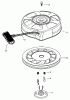 Toro 20013 - 22" Recycler Lawnmower, 2005 (250000001-250999999) Ersatzteile RECOIL STARTER ASSEMBLY NO. 590739 TECUMSEH NO. LV195EA-362003B