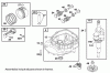 Toro 20035 (R-21SE) - Recycler Mower, R-21SE, 2001 (210000001-210999999) Ersatzteile ENGINE BRIGGS & STRATTON MODEL 12J805-2370-B1 #2