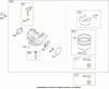 Toro 20065 - 22" Recycler Lawn Mower, 2007 (270000001-270999999) Ersatzteile CARBURETOR ASSEMBLY BRIGGS AND STRATTON 126T02-0139-B1