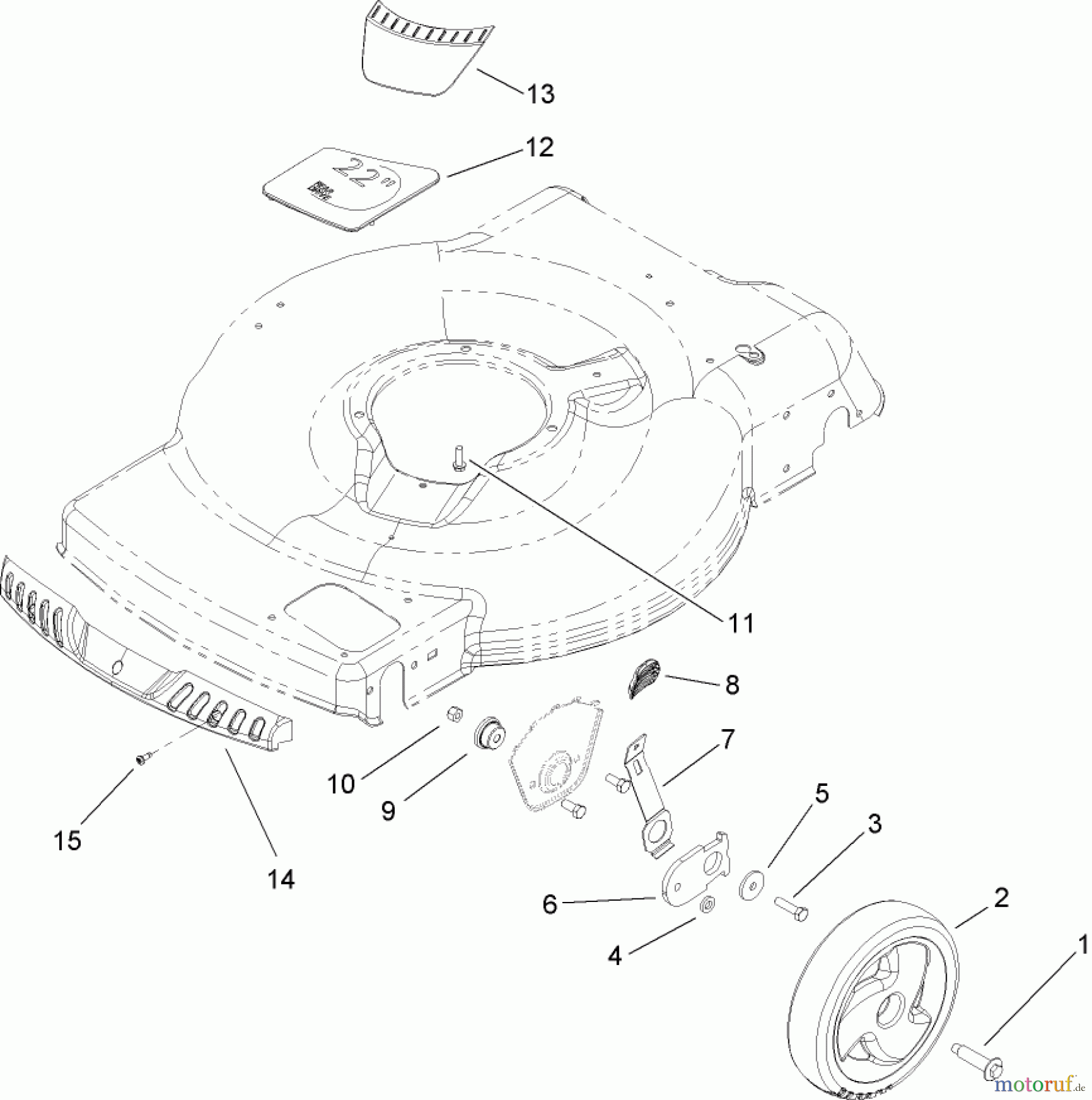  Toro Neu Mowers, Walk-Behind Seite 1 20075 - Toro 22