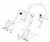 Toro 20103 - Lawnmower, 1991 (1000001-1999999) Ersatzteile HANDLE ASSEMBLY