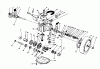 Toro 20107 - Lawnmower, 1992 (2000001-2999999) Ersatzteile GEAR CASE ASSEMBLY