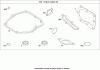 Toro 20112 - 22" Recycler Lawn Mower, 2008 (280000001-280999999) Ersatzteile ENGINE GASKET SET BRIGGS AND STRATTON 126T02-0216-B1