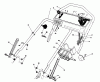 Toro 20210 - Lawnmower, 1992 (2000001-2999999) Ersatzteile HANDLE ASSEMBLY