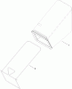 Toro 20316 - 20" Recycler/Rear Bagging Lawn Mower, 2011 (311000001-311999999) Ersatzteile BAG AND FRAME ASSEMBLY