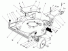 Toro 20322 - Lawnmower, 1992 (2000001-2999999) Ersatzteile HOUSING ASSEMBLY