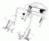 Toro 20324 - Lawnmower, 1992 (2000001-2999999) Ersatzteile HANDLE ASSEMBLY