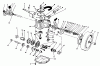 Toro 20328B - Lawnmower, 1992 (2000001-2999999) Ersatzteile GEAR CASE ASSEMBLY