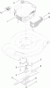 Toro 20330 - 22" Recycler Lawn Mower, 2011 (311000001-311999999) Ersatzteile ENGINE AND BLADE ASSEMBLY