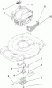 Toro 20331C - 22" Recycler Lawn Mower, 2009 (290000001-290999999) Ersatzteile ENGINE AND BLADE ASSEMBLY