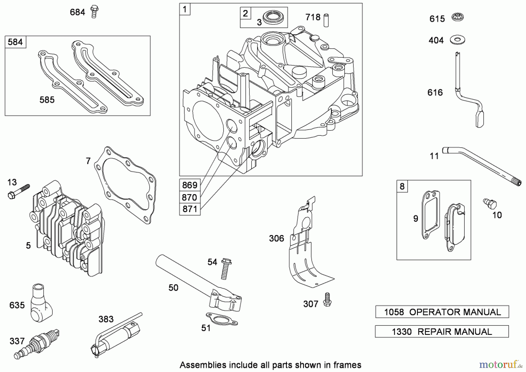  Toro Neu Mowers, Walk-Behind Seite 1 20334 - Toro 22