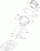 Toro 20334 - 22" Recycler Lawn Mower, 2009 (290000001-290999999) Ersatzteile HANDLE ASSEMBLY
