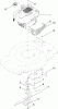 Toro 20334C - 22" Recycler Lawn Mower, 2011 (311000001-311999999) Ersatzteile ENGINE AND BLADE ASSEMBLY