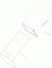 Toro 20334C - 22" Recycler Lawn Mower, 2012 (SN 312000001-312999999) Ersatzteile REAR BAG ASSEMBLY