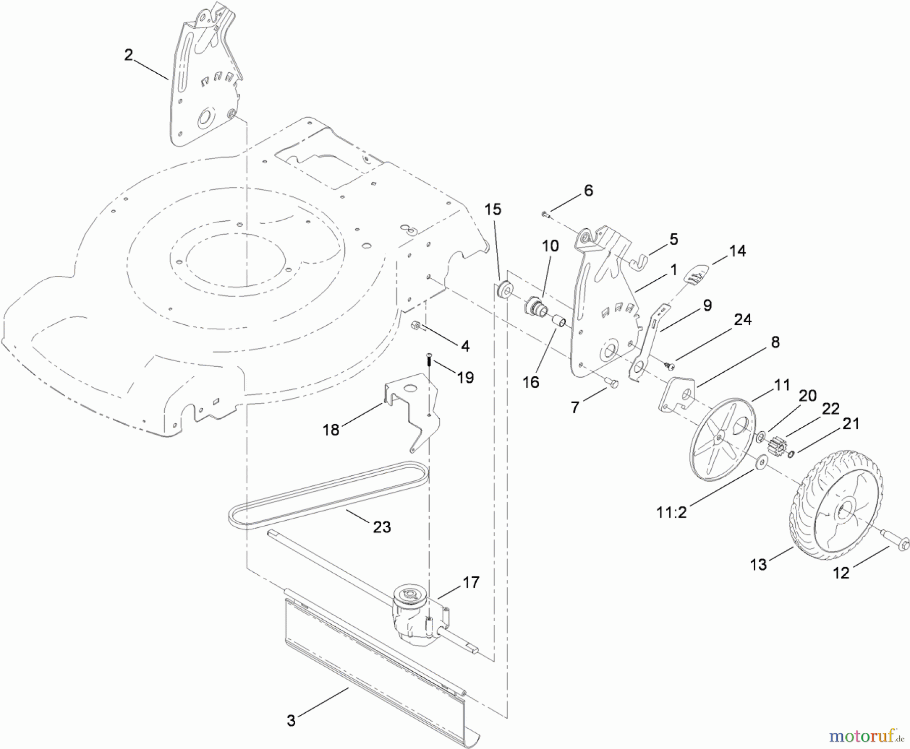 Toro Neu Mowers, Walk-Behind Seite 1 20338 - Toro 22