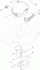 Toro 20350 - 22" Recycler Lawn Mower, 2011 (311000001-311999999) Ersatzteile ENGINE AND BLADE ASSEMBLY