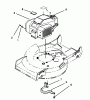 Toro 20439 - Lawnmower, 1993 (39000001-39999999) Ersatzteile ENGINE ASSEMBLY