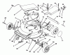 Toro 20439WF - Lawnmower, 1993 (39000001-39999999) Ersatzteile HOUSING ASSEMBLY