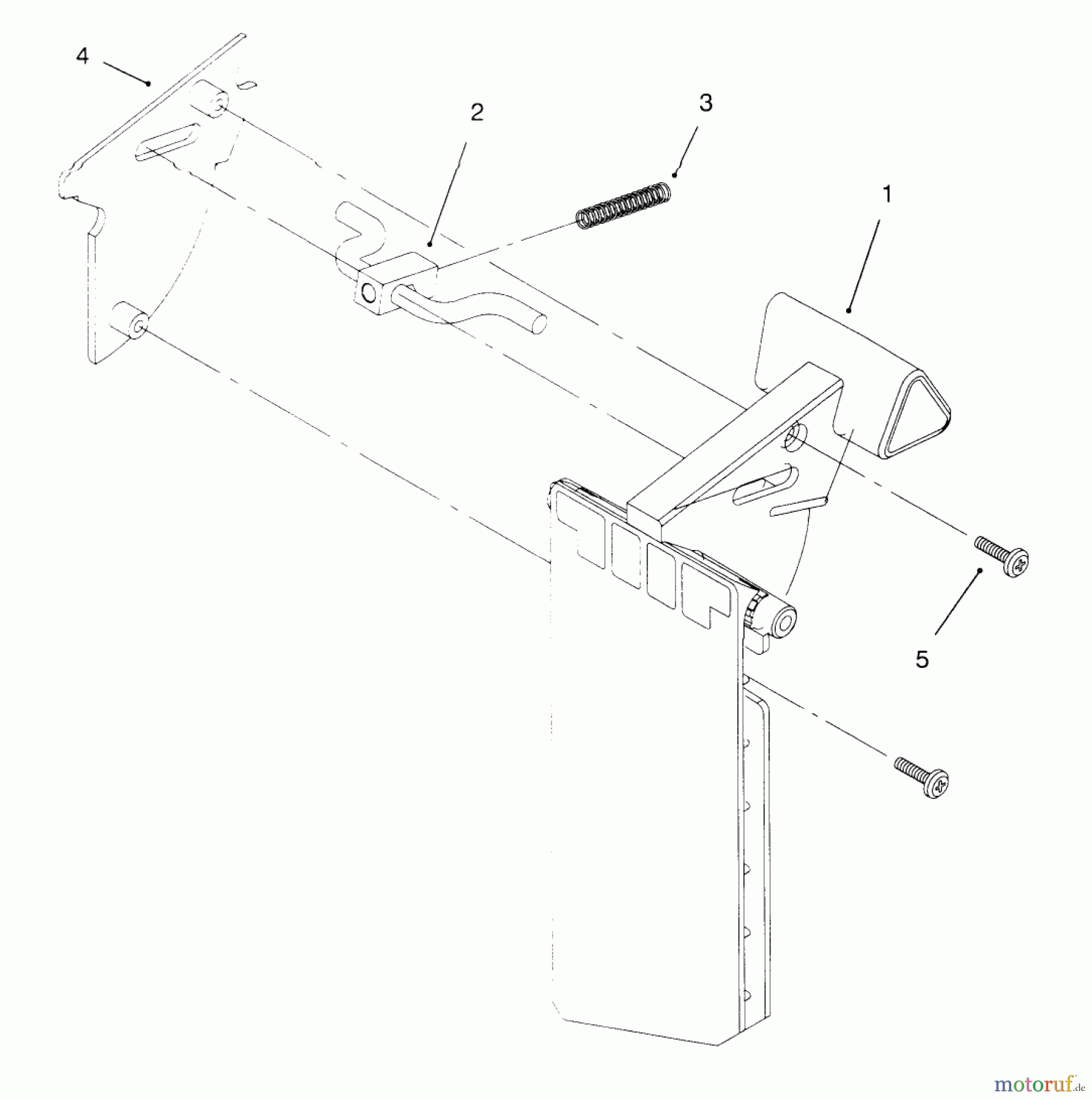  Toro Neu Mowers, Walk-Behind Seite 1 20454 - Toro Lawnmower, 1996 (6900001-6999999) REAR BAGGING ASS-Y (MODEL NO. 20454 ONLY) #2