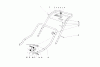 Toro 20456 - Lawnmower, 1976 (6000001-6999999) Ersatzteile HANDLE ASSEMBLY