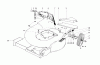 Toro 20456 - Lawnmower, 1976 (6000001-6999999) Ersatzteile HOUSING ASSEMBLY