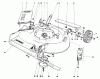 Toro 20474 - Guardian Lawnmower, 1975 (5000001-5999999) Ersatzteile HOUSING ASSEMBLY MODEL NO. 21610 AND 21711
