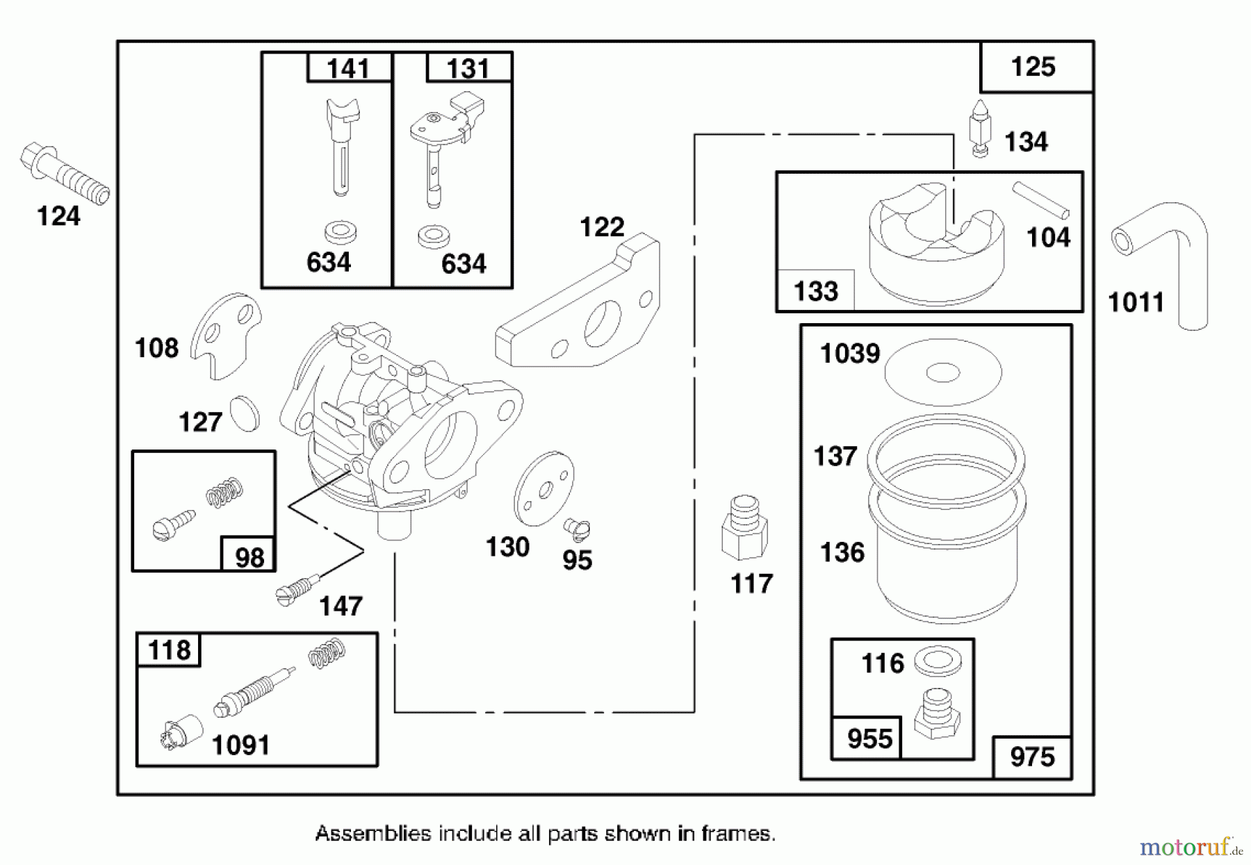 Toro Neu Mowers, Walk-Behind Seite 1 20474 - Toro Super Recycler Lawnmower, 1996 (6900001-6999999) ENGINE GTS 150 #3