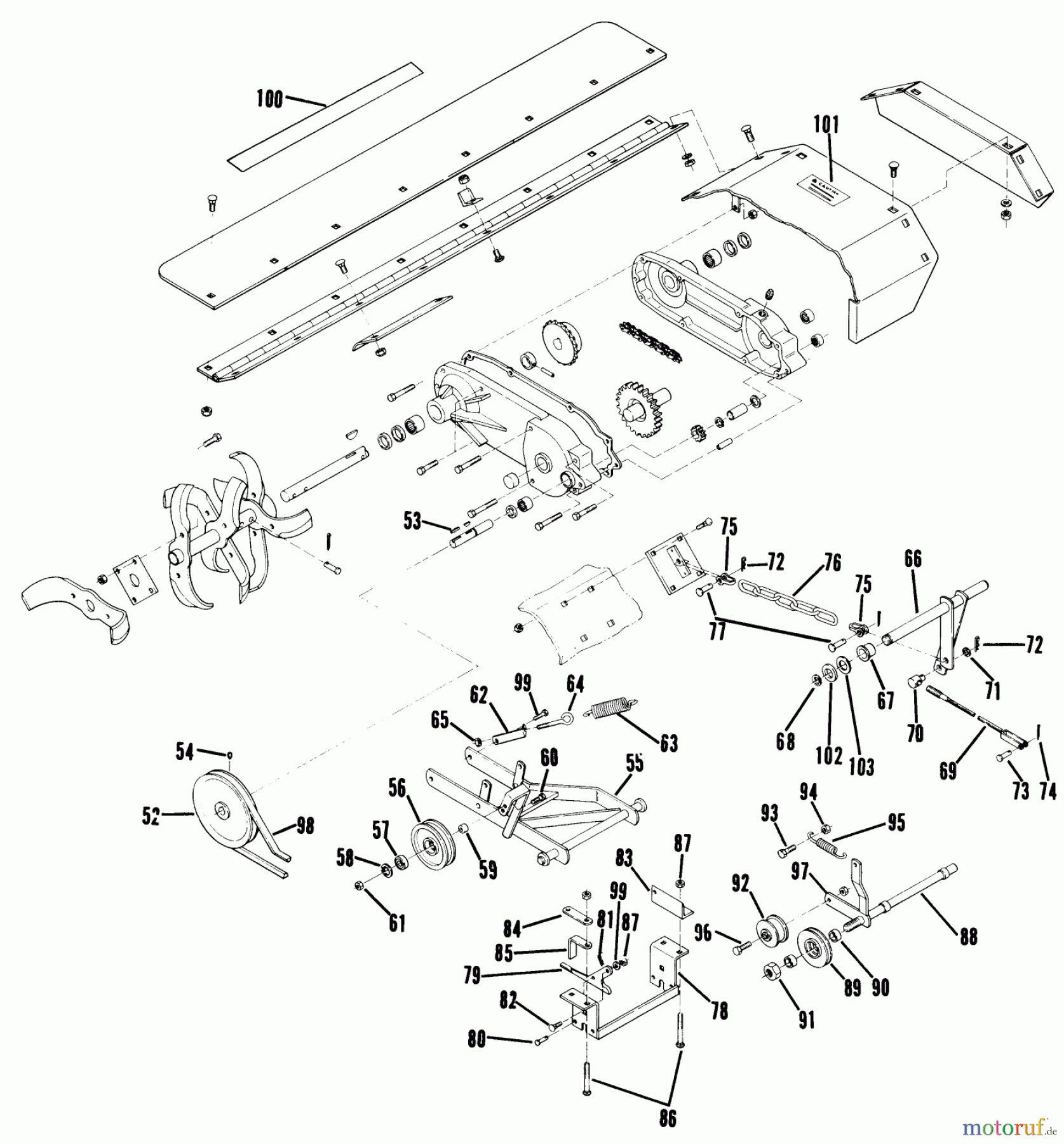  Toro Neu Accessories, Tiller/Cultivator 67-36TL01 - Toro 36