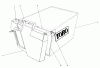 Toro 20511 - Lawnmower, 1989 (9000001-9999999) Ersatzteile GRASS BAG ASSEMBLY NO. 11-0159