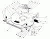Toro 20511 - Lawnmower, 1989 (9000001-9999999) Ersatzteile HOUSING ASSEMBLY (USED ON UNITS WITH SERIAL NOW 9005568 THRU 9018484)