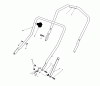 Toro 20526 - Lawnmower, 1988 (8000001-8999999) Ersatzteile HANDLE ASSEMBLY