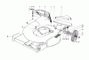 Toro 20562 - Lawnmower, 1976 (6000001-6999999) Ersatzteile HOUSING ASSEMBLY