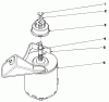 Toro 20562 - Lawnmower, 1977 (7000001-7999999) Ersatzteile STARTER MOTOR (MODEL NO. 20673)