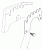 Toro 20570 - Lawnmower, 1983 (3000001-3999999) Ersatzteile WEAR PLATE KIT NO. 44-5530 (OPTIONAL)