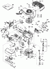 Toro 20570 - Lawnmower, 1984 (4000001-4999999) Ersatzteile ENGINE TECUMSEH MODEL TNT100-10085E